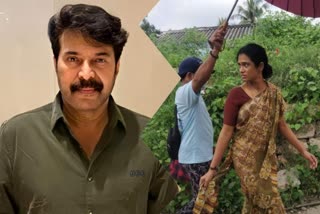 Ramya Pandian with Mammootty  Mammootty Lijo Jose movie Nanpakal Nerathu Mayakkam  Nanpakal Nerathu Mayakkam shooting  Bigg Boss Contestant Ramya Pandian  Ashokan with Mammootty movie  Mammootty's first production for Nanpakal Nerathu Mayakkam  New faces in Mammootty's latest movie  Mammootty latest movies  മമ്മൂട്ടിക്കൊപ്പം രമ്യ പാണ്ഡ്യ  രമ്യയുടെ ലൊക്കേഷന്‍ ചിത്രം  Malayalam Entertainment news  Malayalam movie news  Malayalam celebrity news