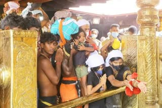 RT-PCR not mandatory for children in sabarimala  sabarimala covid protocol  ശബരിമല തീര്‍ഥാടനം മാനദണ്ഡം പുതുക്കി  കുട്ടികള്‍ ആര്‍ടി-പിസിആര്‍ നിര്‍ബന്ധമല്ല  കൊവിഡ് പരിശോധന ഫലം സന്നിധാനം  Kerala govt revised Pilgrimage protocol