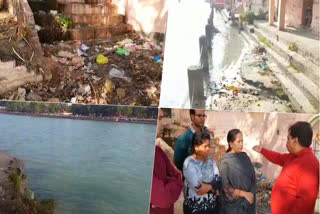 sewer water fell in ganga river at haridwar