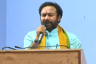 KISHAN REDDY COMMENTS ON KCR: 'ఇందిరాపార్క్​లో కేసీఆర్​ ధర్నా రైతుల కోసం కాదు'