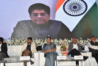 Piyush Goyal virtually present in Surat