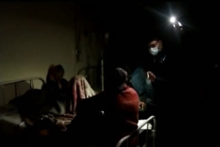 Electricity interrupted in Churu Bhartia Hospital