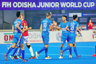 India beat Poland, junior hockey world cup India, జూనియర్ హాకీ ప్రపంచకప్​లో క్వార్టర్స్​కు భారత్, భారత యువ హాకీ జట్టు