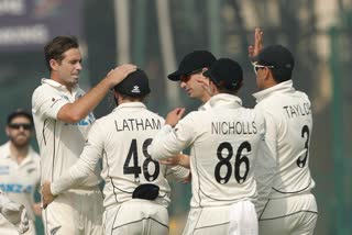 India vs new zealand, 1 Test Day 4: lunch report