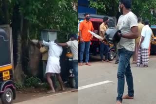 auto driver assaulted in kollam  anchalummoodu man attack auto driver  അഞ്ചാലുംമൂട് ഓട്ടോ ഡ്രൈവര്‍ക്ക് ക്രൂര മര്‍ദനം  കൊല്ലം യാത്രാക്കൂലി തര്‍ക്കം