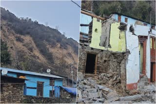 35-houses-have-been-demolished-in-dar-village-of-pithoragarh-due-to-landslides