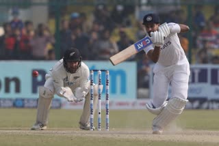 Ind vs NZ, 1st test: Iyer, Saha's fightback help hosts extend lead to 216 (Tea, Day 4)