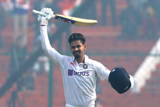 Shreyas Iyer becomes first Indian to score century and half-century on Test debut