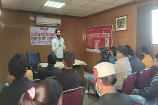 discussion on Environmental crisis in almora