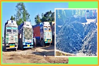 Coal laden truck Blocked in Nagaland