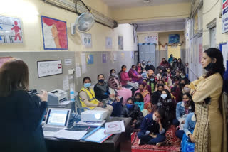 Women aware about cyber crime in Malviya Nagar