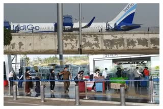 Raipur's Swami Vivekananda Airport  (Photo: ETV Bharat)