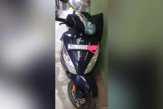 delhi girl can not ride her new scooty because the number plate has s.e.x alphabet