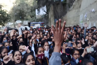 JBT Trainnee Protest in shimla