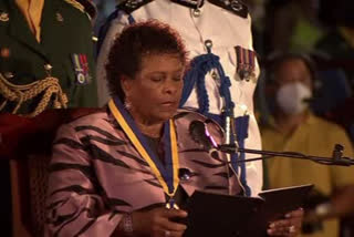 Barbados President Sandra Mason