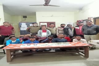 15 gamblers arrested in Janjgir Champa