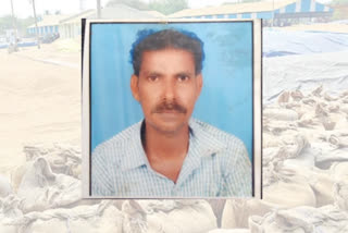 farmer-suicide-at-paddy-purchasing-center-at-shivapuram