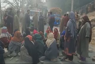 Protest in Pahalgam