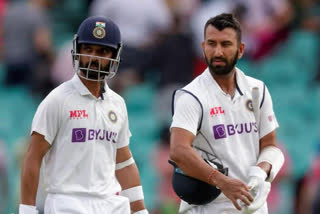 indian team backing Rahane and Pujara