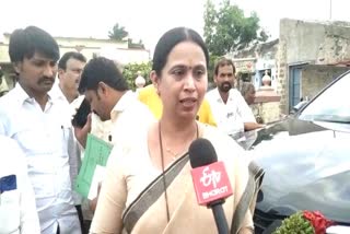 MLA Laxmi hebbalkar talk with Etv bharat