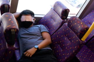 Bus for sleeping in Hongkong