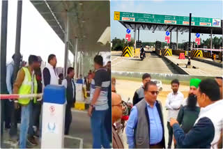 collection of tax at toll plaza jaspur