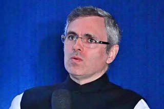 National Conference leader Omar Abdullah  (Photo: ETV Bharat)