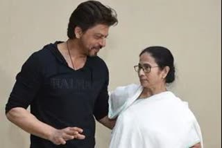 Shahrukh Khan and Mamata Banerjee (social media )