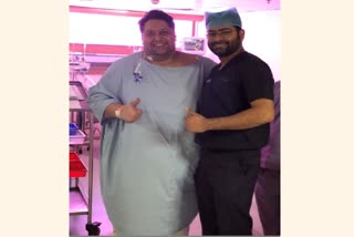 Surgery to 235 KG Man by Manipal hospital doctors,ಬೆಂಗಳೂರಲ್ಲಿ 235 ಕೆಜಿ ತೂಕದ ವ್ಯಕ್ತಿ ಶಸ್ತ್ರಚಿಕಿತ್ಸೆ