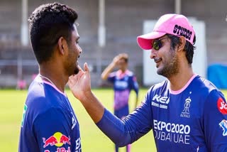 Sanju Samson, Kumar Sangakkara