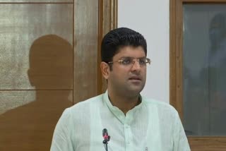 Dushyant Chautala in Bhiwani