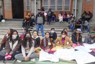 ABVP end strike in Shimla