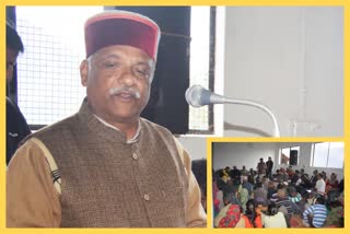 Minister Sukhram Choudhary visited Anjbhoj