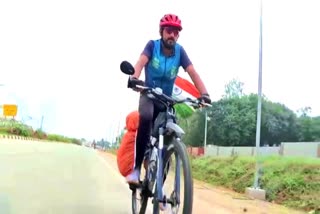 Narpat Singh cycle tour