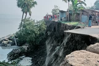 Ganges erosion in Samserganj