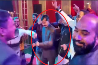 ranipur-mla-adesh-chauhans-dance-video-in-rebel-leader-upendra-sharmas-sons-wedding-goes-viral
