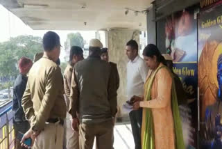 raid on spa center in Panipat