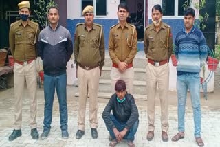 karauli theft news, thief arrested in karauli