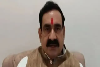 Madhya Pradesh Home Minister Narottam Mishra