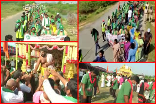 amaravathi farmers padayatra in gudur