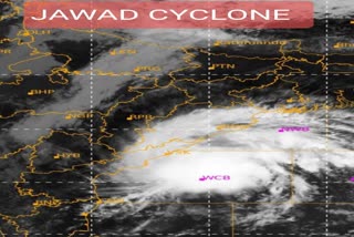 Cyclone Jawad in Bay of Bengal