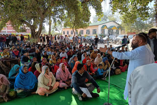 Dalit organizations protest in Una