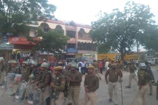 ambedkar statue broken case, protesters blocked the road on 7th day