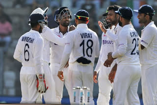 New Zealand all out for 62 in reply to India's 325