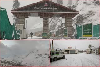 snowfall in himachal etv bharat