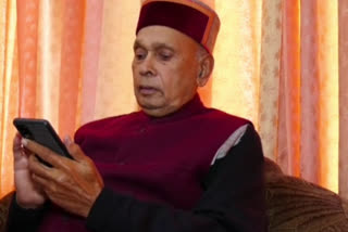 Former CM Himachal Prem Kumar Dhumal