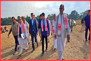 dc-visit-and-observe-the-preparations-of-srimanta-sankardev-sangha-conference-in-dibrugarh