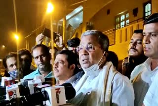 siddaramaiah visits shivram house and did last respect