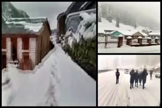 Jammu & Kashmir received fresh snowfall