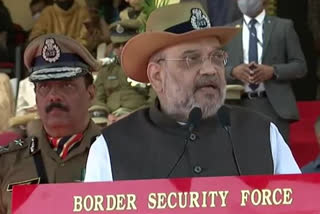 amit shah on developing indigenous anti-drone technology for security forces at 57th raising day of bsf
